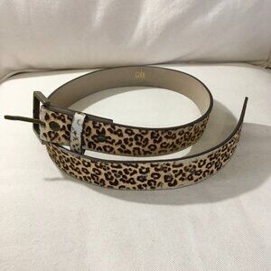 CAbi Leather Animal Print Belt SM